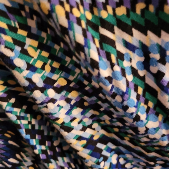 Mario Serrani Blue and Black Maxi Dress - Picture 3 of 5